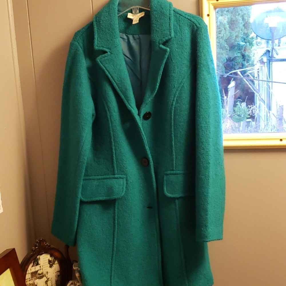 Turquoise jacket